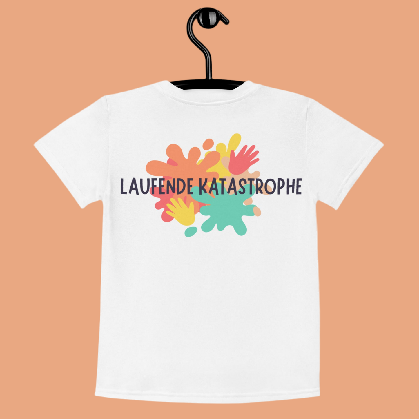 Minihelden T-Shirt für Kinder (Laufende Katastrophe)